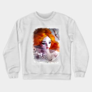 Fire angel fairy Crewneck Sweatshirt